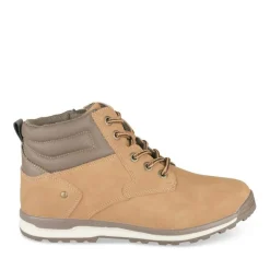Bottines Montagne JAUNE Garçon Motif Uni Lacets
