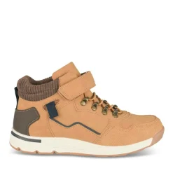 Bottines Montagne JAUNE Garçon Motif Uni Scratch