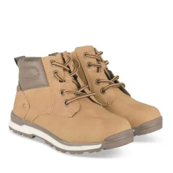 Bottines Montagne JAUNE Garçon Motif Uni Lacets