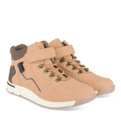 Bottines Montagne JAUNE Garçon Motif Uni Scratch