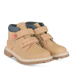 Bottines Montagne JAUNE Garçon Motif Uni Scratch