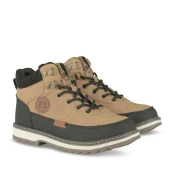 Bottines Montagne JAUNE Garçon Motif Multicolore Lacets