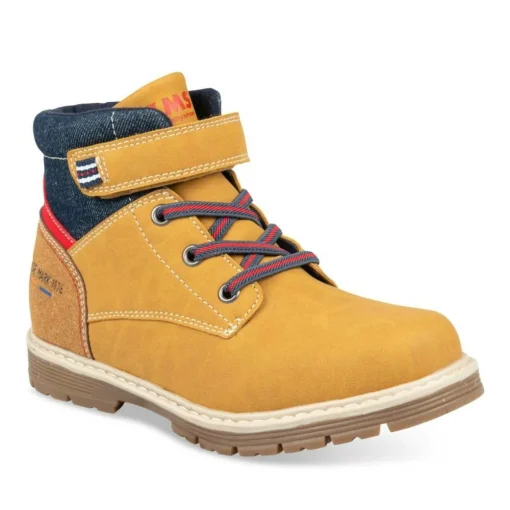 Bottines Montagne JAUNE Garçon Scratch