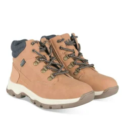Bottines Montagne JAUNE Garçon Motif Uni Lacets