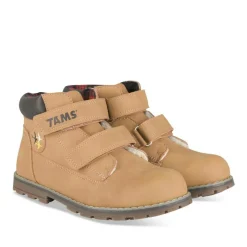 Bottines Montagne JAUNE Garçon Motif Uni Scratch