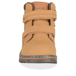 Bottines Montagne JAUNE Garçon Motif Uni Scratch