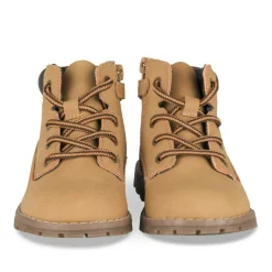Bottines Montagne JAUNE Garçon Motif Uni Lacets