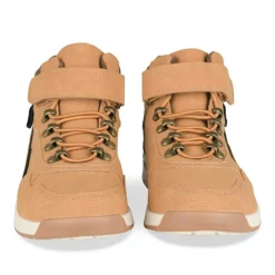 Bottines Montagne JAUNE Garçon Motif Uni Scratch