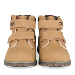 Bottines Montagne JAUNE Garçon Motif Uni Scratch