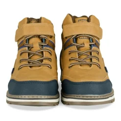 Bottines Montagne JAUNE Garçon Motif Uni Lacets