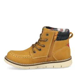 Bottines Montagne JAUNE Garçon Lacets