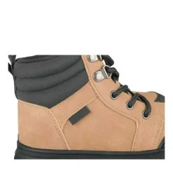 Bottines Montagne JAUNE Garçon Motif Uni Lacets