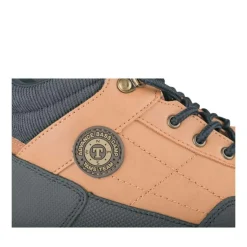Bottines Montagne JAUNE Garçon Motif Uni Lacets