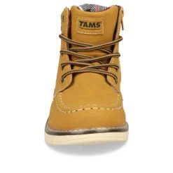Bottines Montagne JAUNE Garçon Lacets