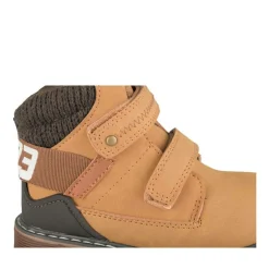 Bottines Montagne JAUNE Garçon Motif Uni Scratch