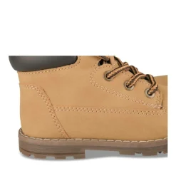 Bottines Montagne JAUNE Garçon Motif Uni Lacets