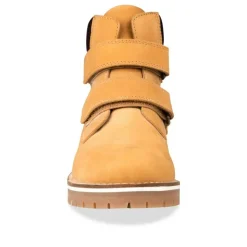 Bottines Montagne JAUNE Garçon CUIR Scratch