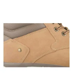 Bottines Montagne JAUNE Garçon Motif Uni Lacets