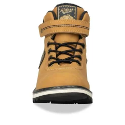 Bottines Montagne JAUNE Garçon Motif Uni Scratch