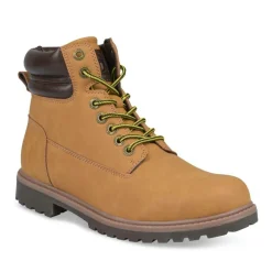 Bottines Montagne JAUNE Homme Lacets