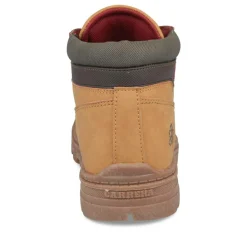 Bottines Montagne JAUNE Homme Lacets