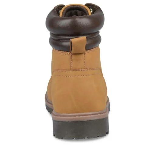 Bottines Montagne JAUNE Homme Lacets