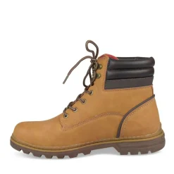 Bottines Montagne JAUNE Homme Lacets