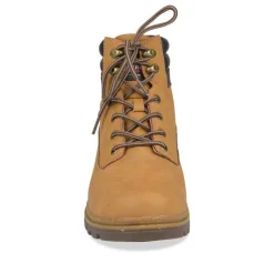 Bottines Montagne JAUNE Homme Lacets