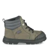 Bottines Montagne KAKI Garçon Motif Uni Lacets