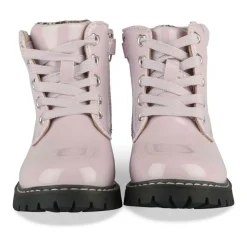 Bottines Montagne LILAS Fille Motif Iridescent Lacets