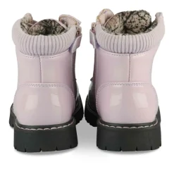 Bottines Montagne LILAS Fille Motif Iridescent Lacets