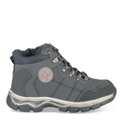 Bottines Montagne MARINE Garçon Motif Uni Lacets