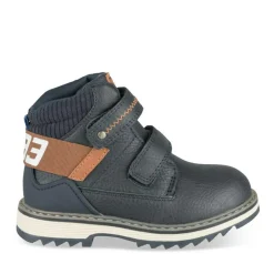 Bottines Montagne MARINE Garçon Motif Uni Scratch
