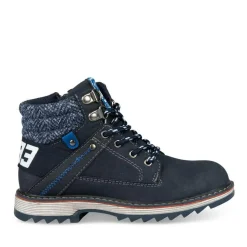Bottines Montagne MARINE Garçon Lacets