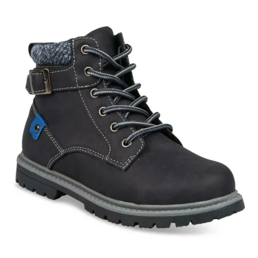 Bottines Montagne MARINE Garçon Lacets