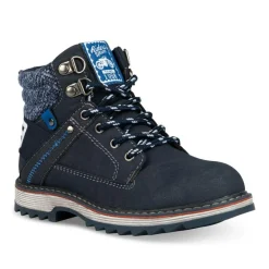 Bottines Montagne MARINE Garçon Lacets