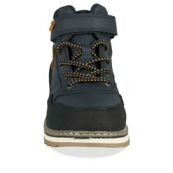 Bottines Montagne MARINE Garçon Motif Uni Lacets