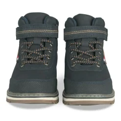 Bottines Montagne MARINE Garçon Motif Uni Lacets