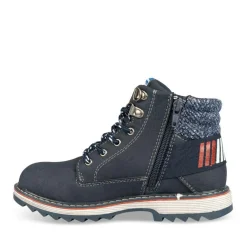 Bottines Montagne MARINE Garçon Lacets
