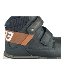 Bottines Montagne MARINE Garçon Motif Uni Scratch