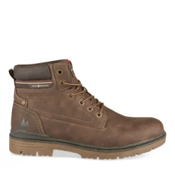 Bottines Montagne MARRON Homme Motif Uni Lacets