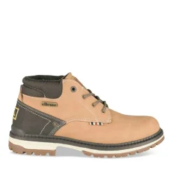 Bottines Montagne MARRON Homme Motif Uni Lacets
