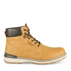 Bottines Montagne MARRON Homme Motif Uni Lacets