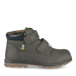 Bottines Montagne MARRON Garçon Motif Uni Scratch