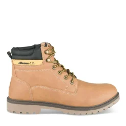 Bottines Montagne MARRON Homme Motif Uni Lacets