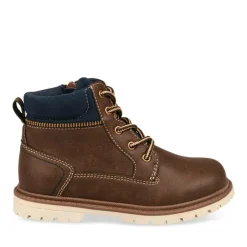 Bottines Montagne MARRON Garçon Lacets