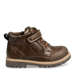 Bottines Montagne MARRON Garçon Motif Uni Fermeture éclair