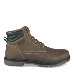 Bottines Montagne MARRON Homme Motif Uni Lacets