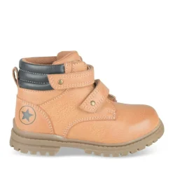 Bottines Montagne MARRON Garçon Motif Uni Scratch