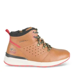 Bottines Montagne MARRON Garçon Motif Uni Lacets